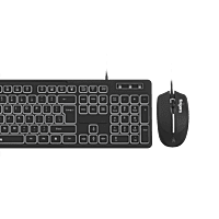 Fingers Magnifico Duo Wired Keyboard and Mouse