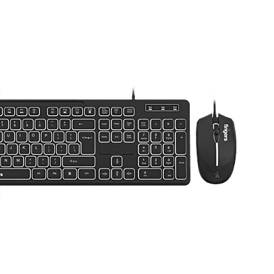 Fingers Magnifico Duo Wired Keyboard and Mouse Fingers Magnifico Duo Wired Keyboard and Mouse