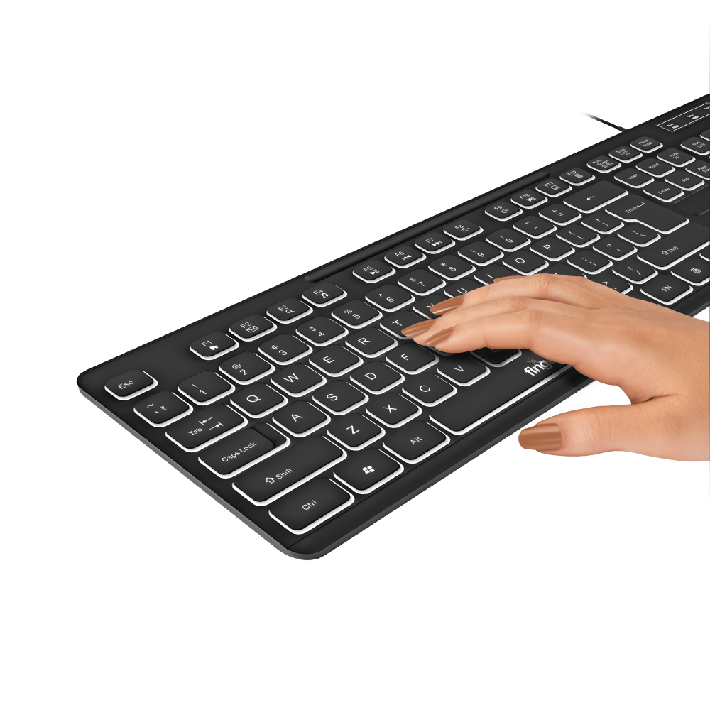 Fingers Magnifico MoonLit Wired Keyboard