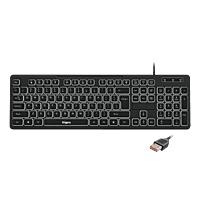 Fingers Magnifico MoonLit Wired Keyboard