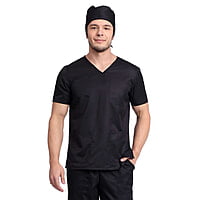 Ginerva Men's Scrub Top – Comfortable Stretch Medical Uniform