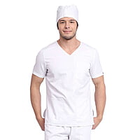 Ginerva Men's Scrub Top – Comfortable Stretch Medical Uniform
