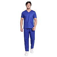 Ginerva Men's Scrub Top – Comfortable Stretch Medical Uniform