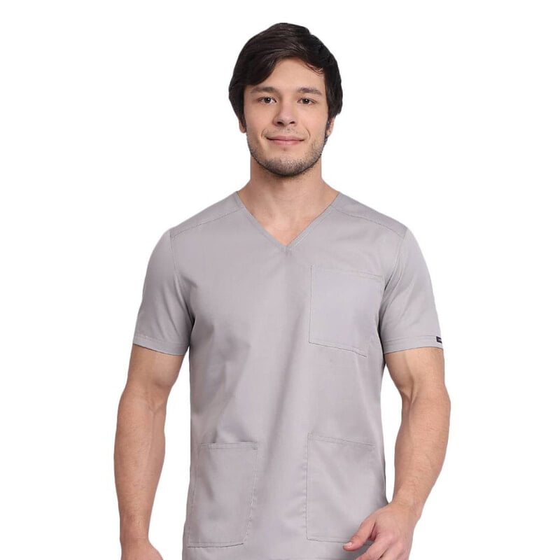Ginerva Men's Scrub Top – Comfortable Stretch Medical Uniform
