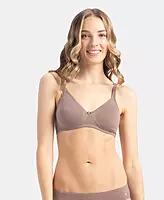 Jockey Wirefree Non Padded Super Combed Cotton Elastane Stretch Medium Coverage Everyday Bra with Concealed Shaper Panel - 1722