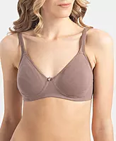 Jockey Wirefree Non Padded Super Combed Cotton Elastane Stretch Medium Coverage Everyday Bra with Concealed Shaper Panel - 1722