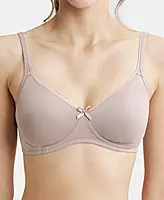 Jockey Wirefree Non Padded Super Combed Cotton Elastane Stretch Medium Coverage Everyday Bra with Concealed Shaper Panel - 1722