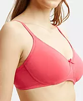Jockey Wirefree Non Padded Super Combed Cotton Elastane Stretch Medium Coverage Everyday Bra with Concealed Shaper Panel - 1722