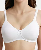 Jockey Wirefree Non Padded Super Combed Cotton Elastane Stretch Medium Coverage Everyday Bra with Concealed Shaper Panel - 1722