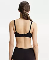 Jockey Wirefree Padded Combed Cotton Elastane Stretch Medium Coverage T-Shirt Bra with Lace Styling - 1723