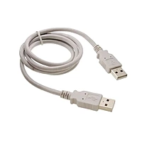 Champion USB to USB Cable | High-Speed USB Type-A Male to Male Cord for Data Transfer, Hard Drive Enclosures, Printers, Modems & Scanners