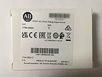 1734-OE2V. Allen-Bradley POINT I/O 2 Channel Analog Voltage Output Module