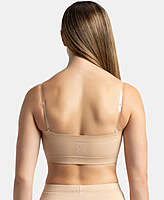 Jockey Wirefree Padded Super Combed Cotton Elastane Stretch Medium Coverage T-Shirt Bra with Detachable Straps 1545
