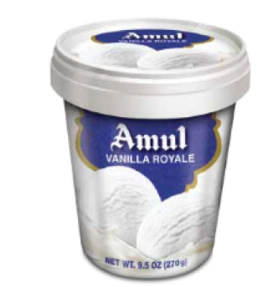 AMUL CUPS VANILLA ROYALE 125ML