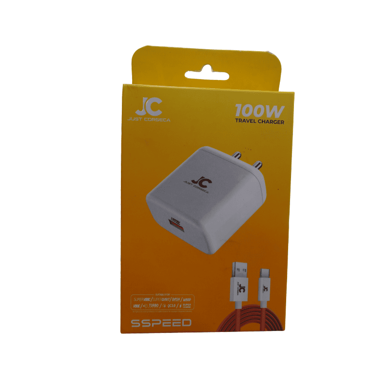 Just Corseca SSPEED 100W Travel Charger – Ultra Fast Charging Power Adapter
