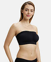 Jockey Wirefree Padded Super Combed Cotton Elastane Stretch Medium Coverage T-Shirt Bra with Detachable Straps 1545