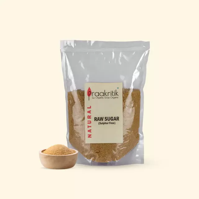 Praakritik Raw Sugar | Natural Unrefined Cane Sugar – 1kg