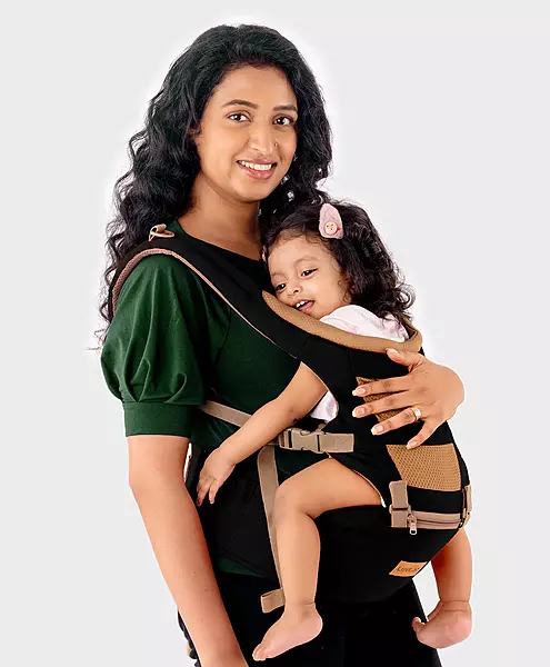 LuvLap Royal Hip Seat Carrier - Black