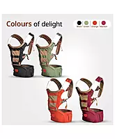 LuvLap Royal Hip Seat Carrier - Black