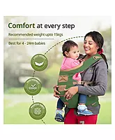 Luvlap - Royal Hip Seat Carrier - Green