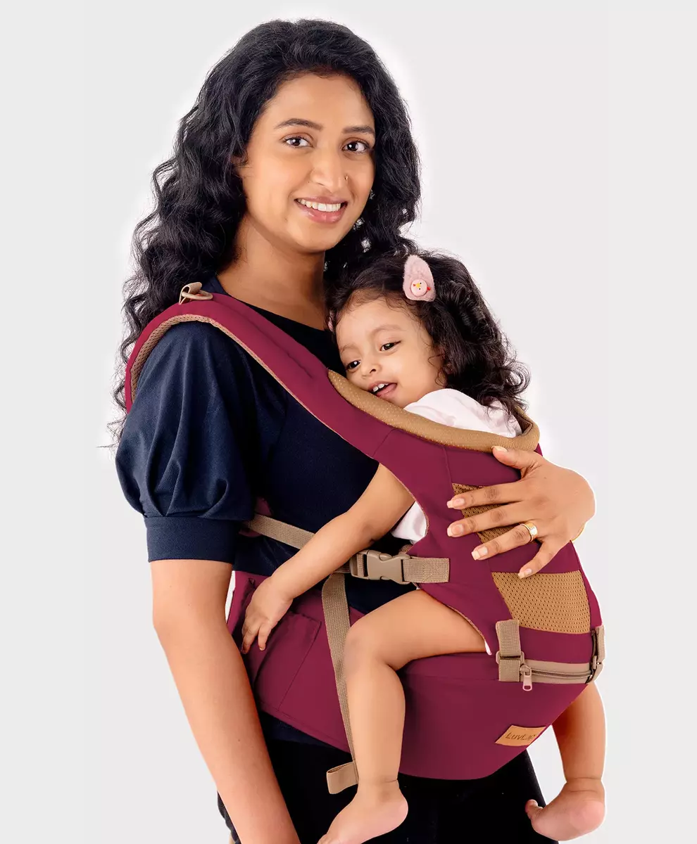 LuvLap Royal Hip Seat Carrier - Purple