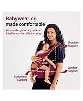 LuvLap Royal Hip Seat Carrier - Purple