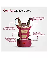 LuvLap Royal Hip Seat Carrier - Purple