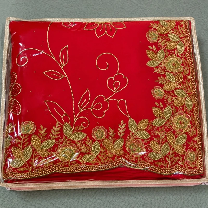 Emb Work Saree DN. 17532-SAR