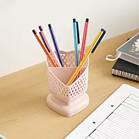 Compartment Heart Shape Pen holder