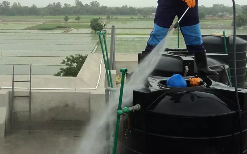 Irrigation Water & Tank Sterilization Treatment