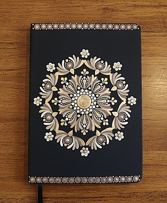 Dot Mandala Journal (A5) - Design 1
