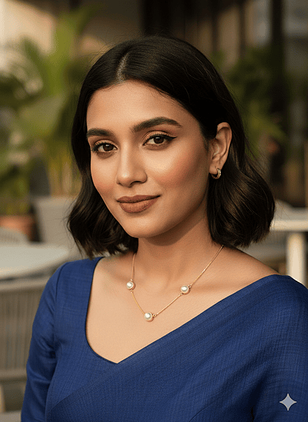 Necklace Three Pearls