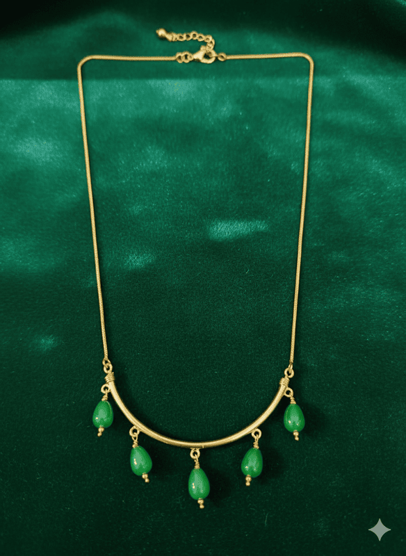 Necklace Five Stones