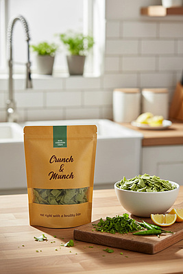 Soya Coriander Chips