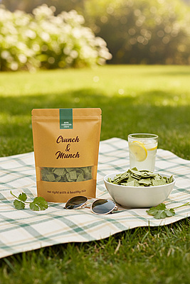 Soya Coriander Chips Soya Coriander Chips