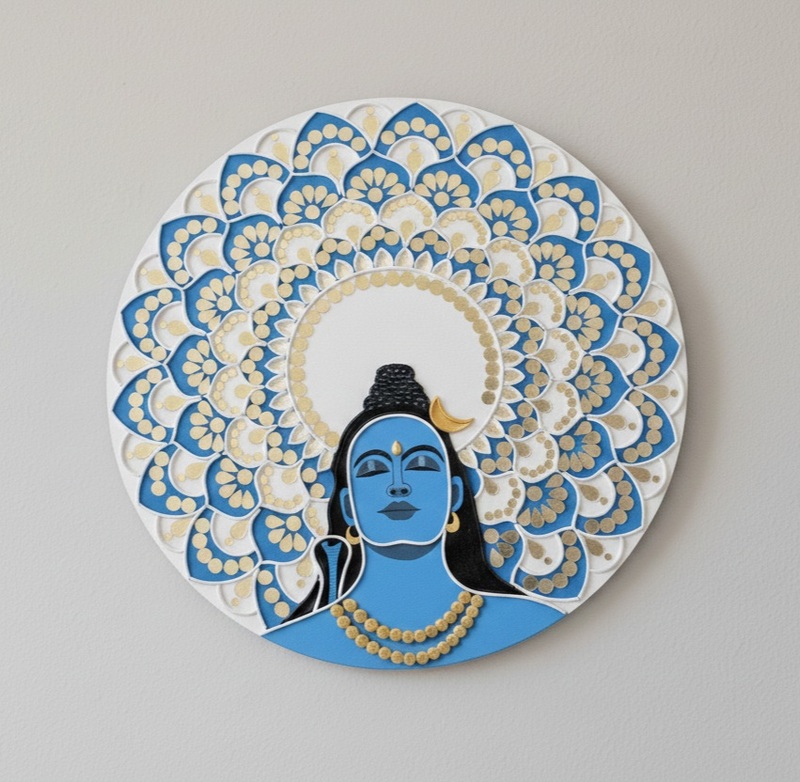 Adiyogi Lippan Art