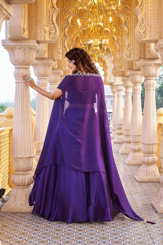 Rangoli Silk Embroidered Lehenga Choli