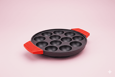 Granny Kitchen Cast Iron Appam Patra| Paniyaram Pan with Handles