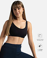 Jockey Super Combed Cotton Elastane Stretch Slip On Lounge Bra With StayFresh Treatment 1550