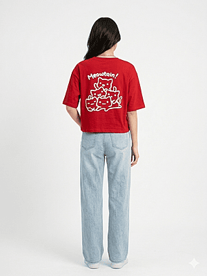 Cotton Crop T Shirt For Women