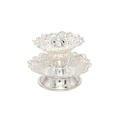 Silver Agarbathi Stand 19g