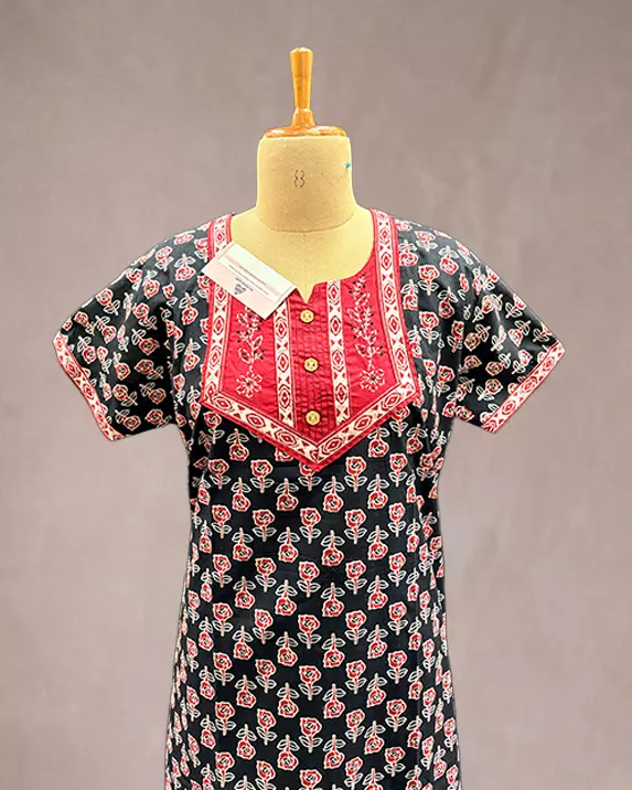 Neha - Printed Nighty -  SWS664