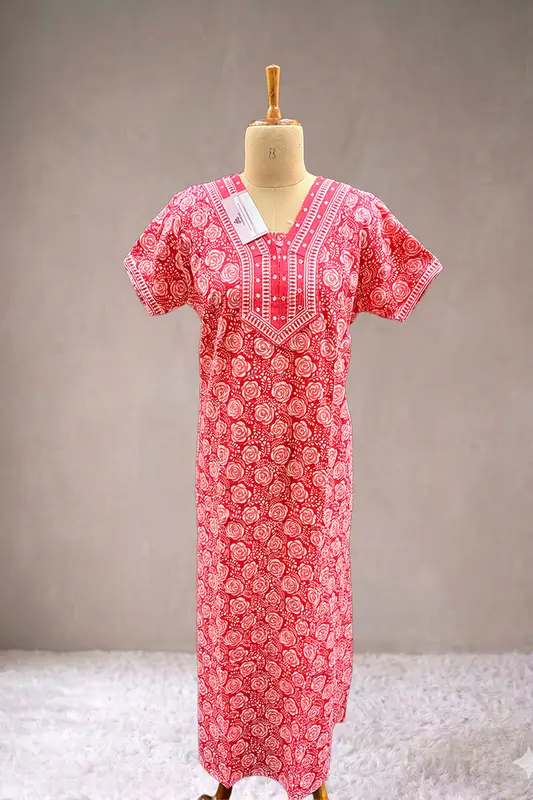 Neha - Printed Nighty -  SWS676