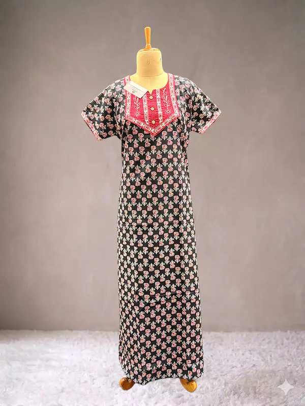 Neha - Printed Nighty -  SWS664