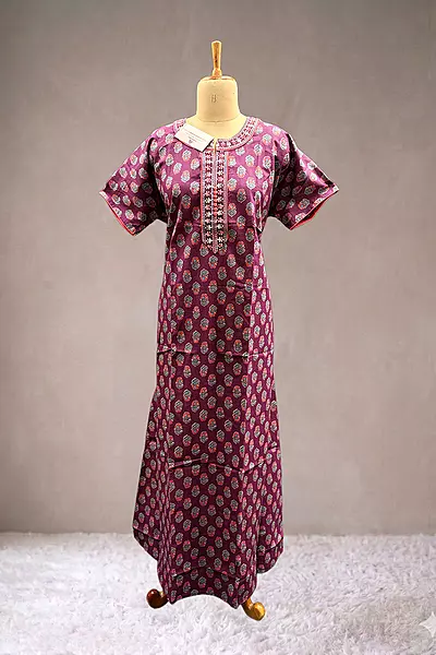 Neha - Printed Nighty -  SWS662