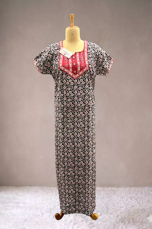 Neha - Printed Nighty -  SWS664