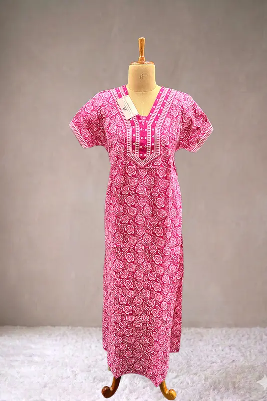 Neha - Printed Nighty -  SWS676