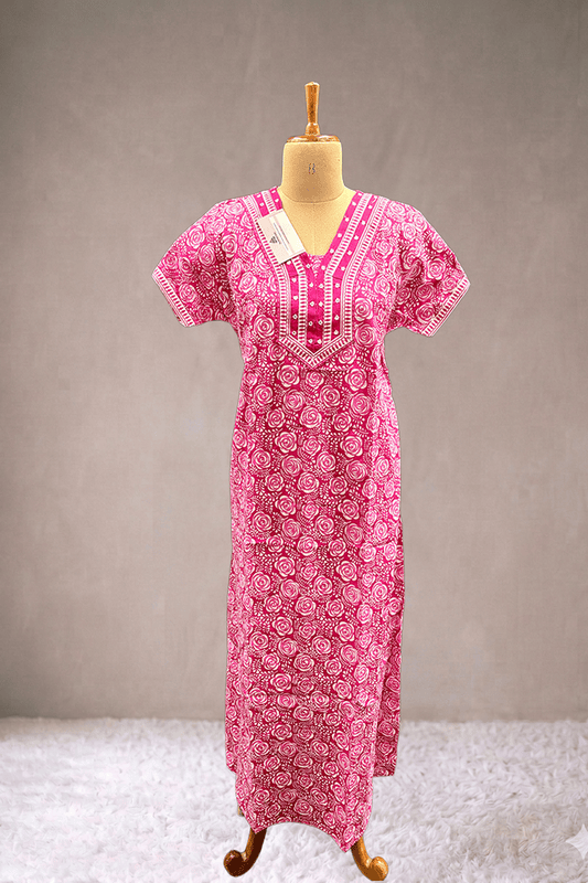 Neha - Printed Nighty -  SWS676