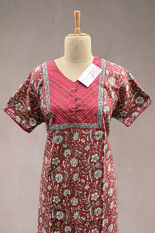 Neha - Printed Nighty - SWS660