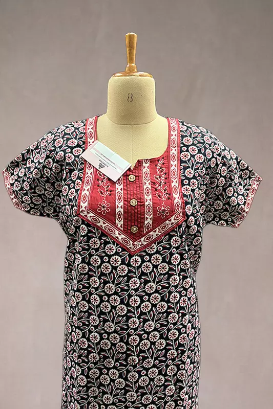 Neha - Printed Nighty -  SWS664